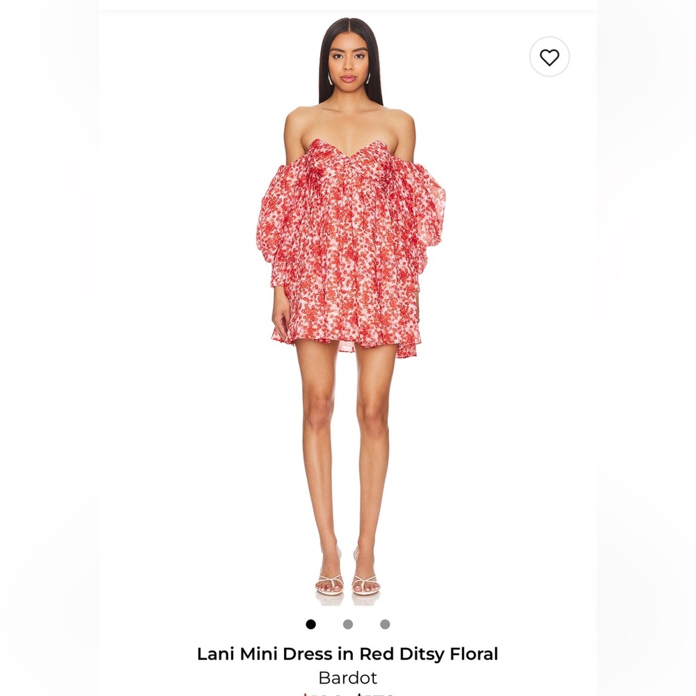 BARDOT LANI MINI DRESS IN DITSY FLORAL
